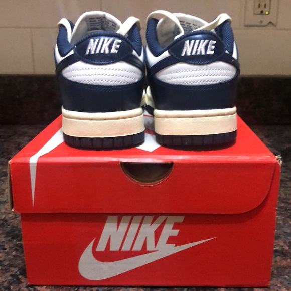Midnight Navy Women Dunks - Picture 3 of 3